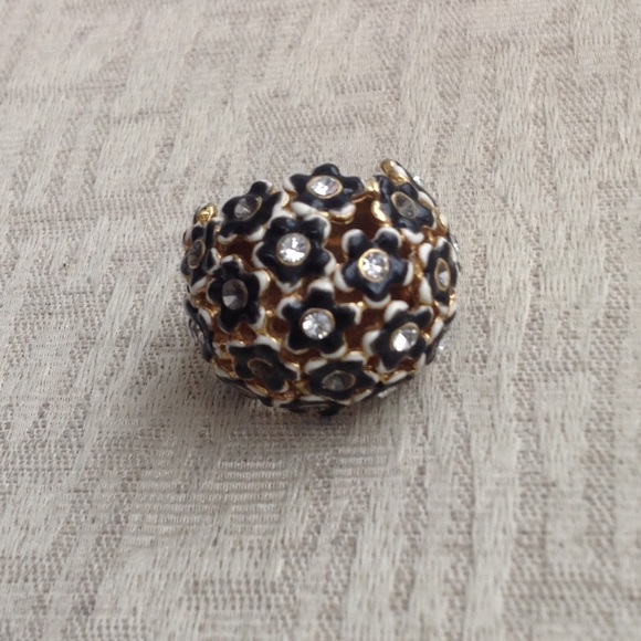 J.Crew Floral Cocktail Ring - Picture 6 of 9